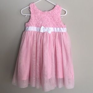 Little Me Toddler Girl Pink Dress Size 3T